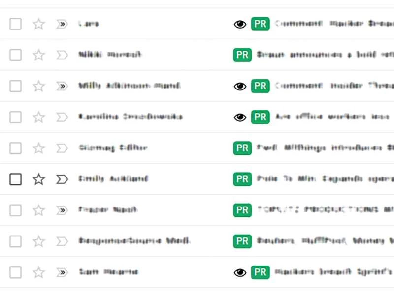 醜陋的電子郵件追蹤圖標