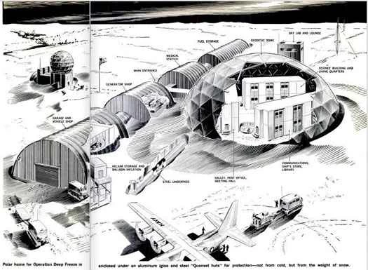 南極穹頂：1971年8月