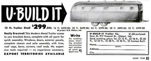 拖車外殼：1949年6月