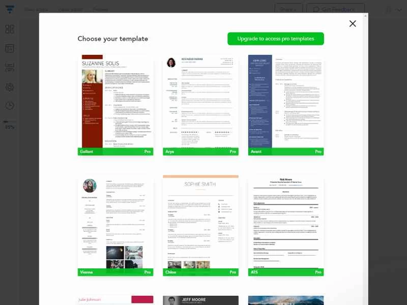VisualCV履歷表產生器