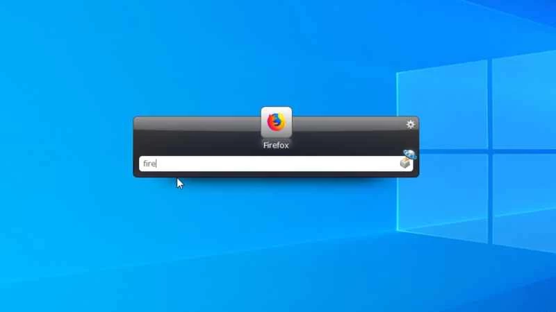 Launchy 的螢幕截圖