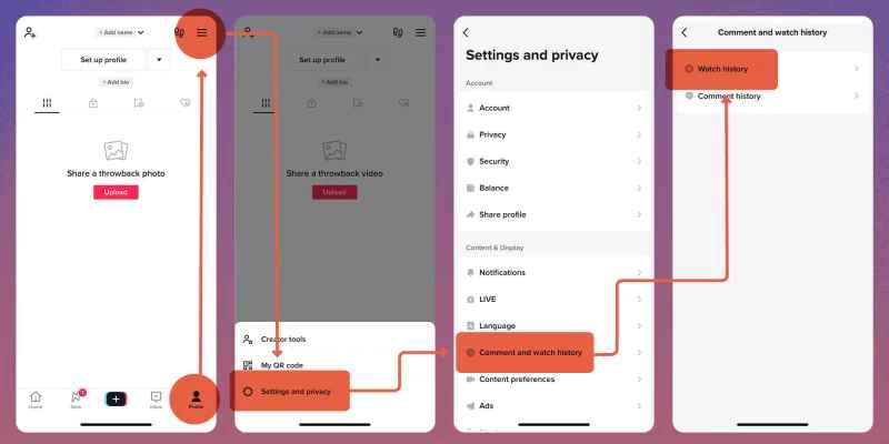 如何在 iPhone 上找到 TikTok 觀看記錄。