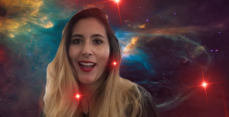 使用 Instagram 濾鏡的女性截圖