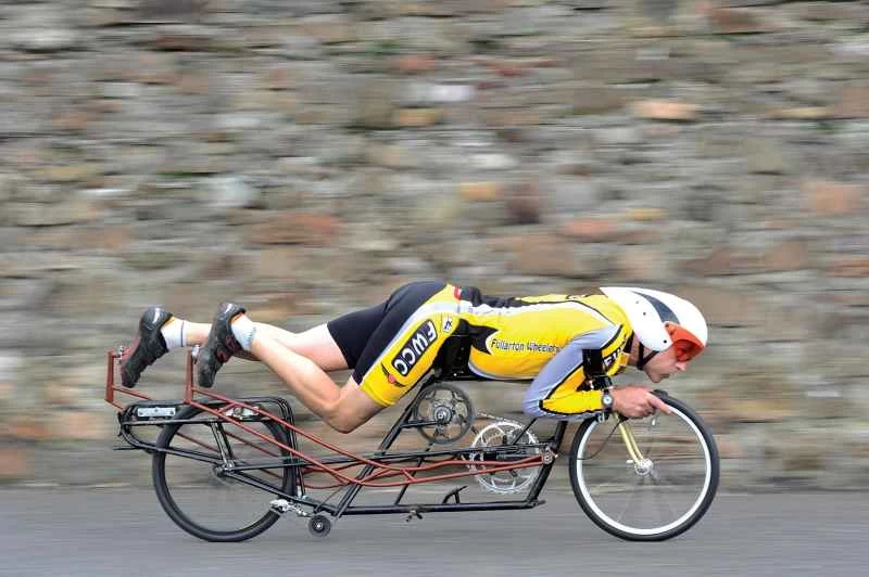 速度最快的面朝下、頭朝前的人力驅動車輛