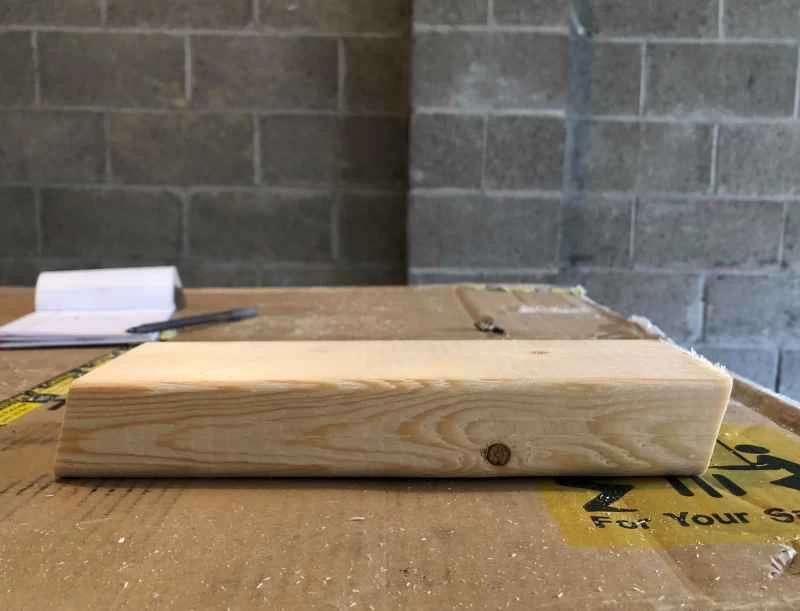 一個展示鋸架腿應該是什麼樣子的圖案