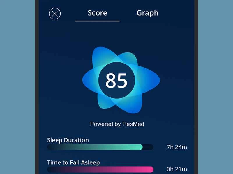 SleepScore 是一款適用於手機的睡眠追蹤應用程序,可顯示睡眠時間長度和其他睡眠指標。