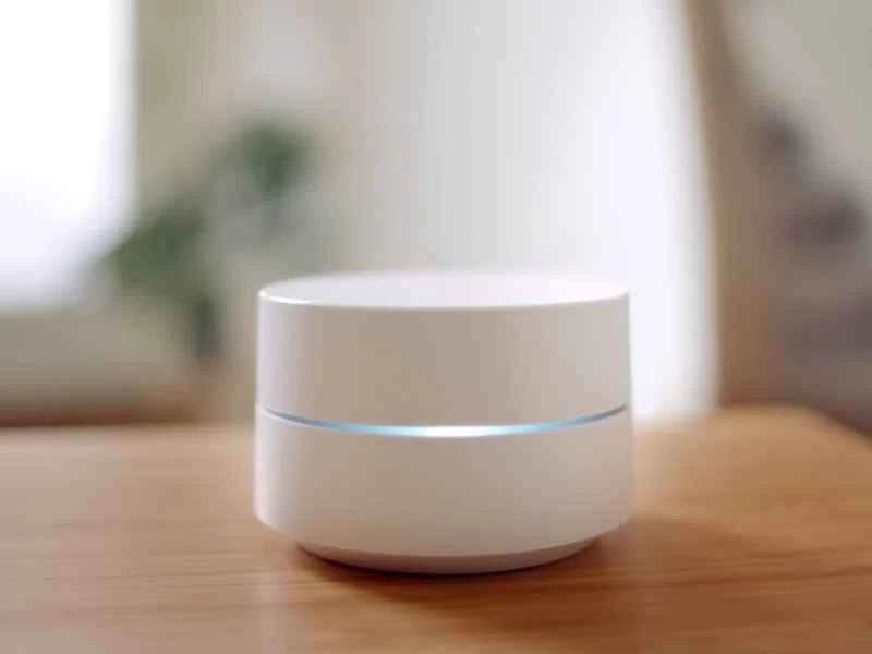 Google 網狀網路設備，可用於在家中設定網狀網絡，以增強微弱的 Wi-Fi 訊號。