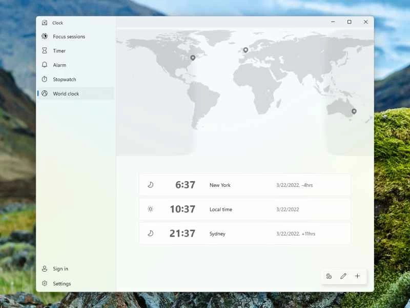 Windows 時鐘應用