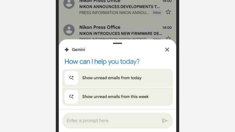 雙子座問道：“今天我能幫您什麼忙嗎？”