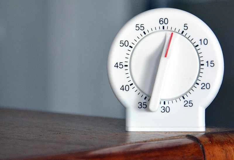 桌子上的計時器