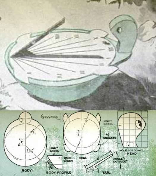 顛倒的烏龜日晷