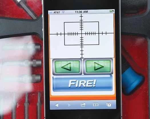iPhone 控制大砲從冰箱發射啤酒