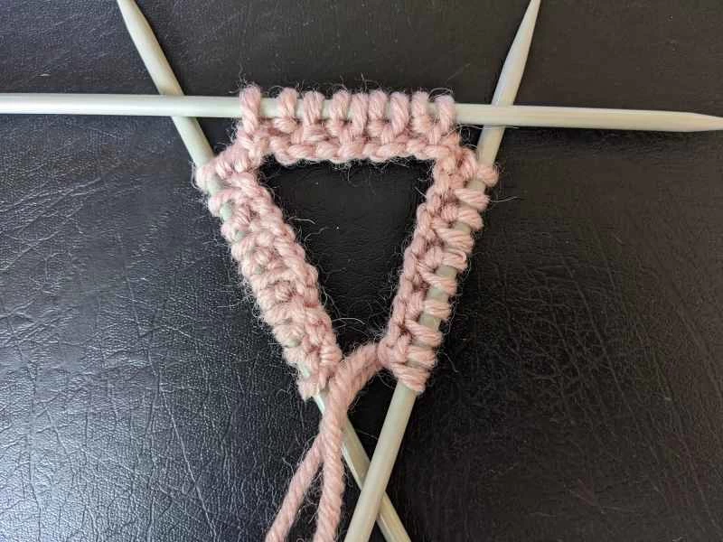 環形針織針的設置