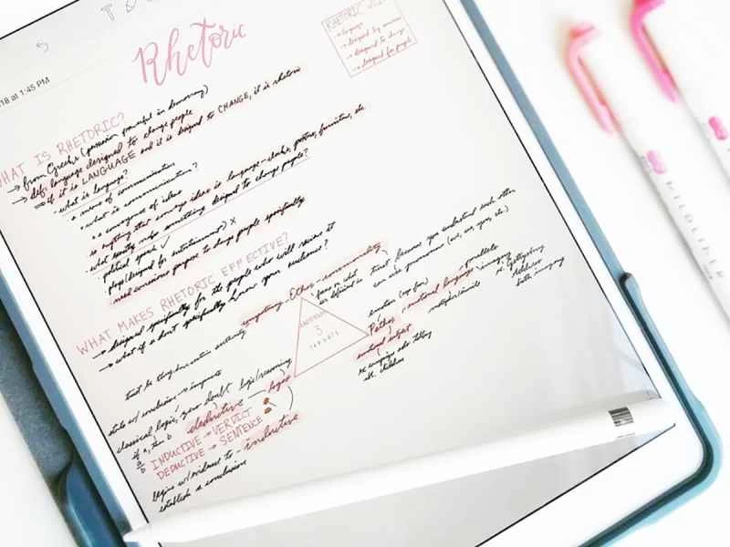 適用於 iPad Pro 的 Notability 應用程式。