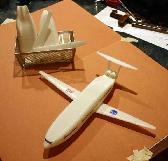 帶有零件籃的最終平面