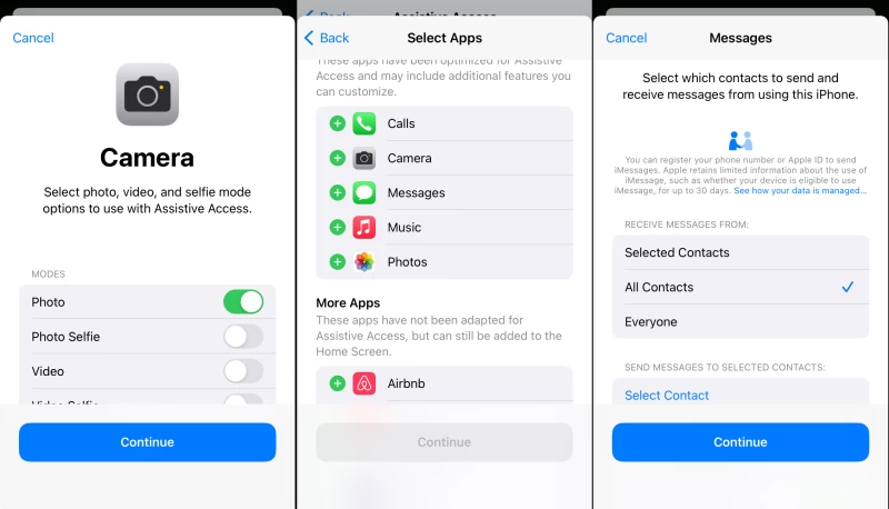 iPhone 輔助使用截圖