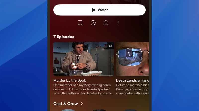 在 Plex 上觀看劇集的截圖