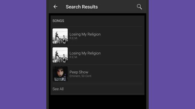 我們已經成功讓 SoundHound 辨識出我們哼唱的歌曲。