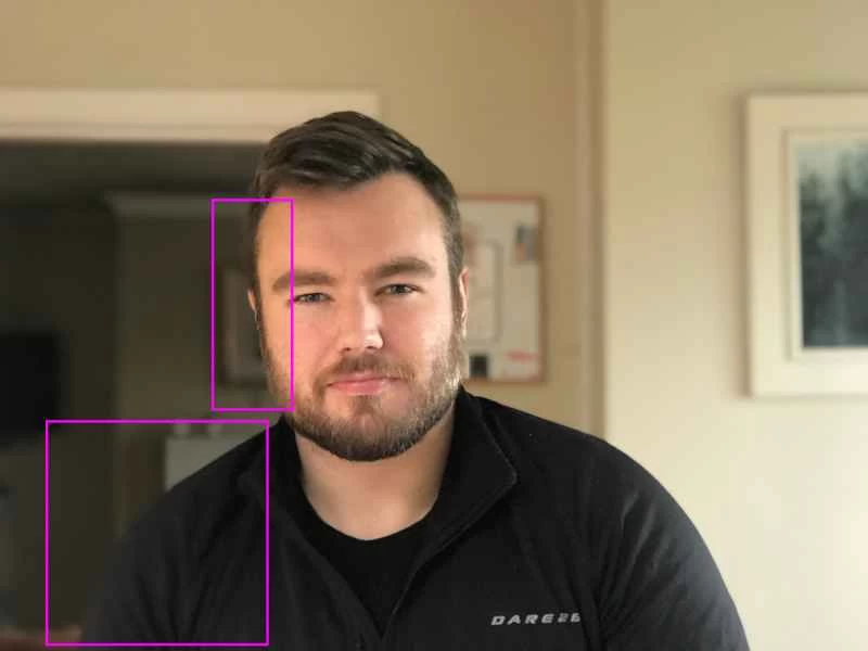 帶有註釋的男子肖像