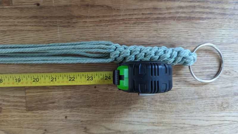 用螺旋掛繩製作DIY懸掛式花盆