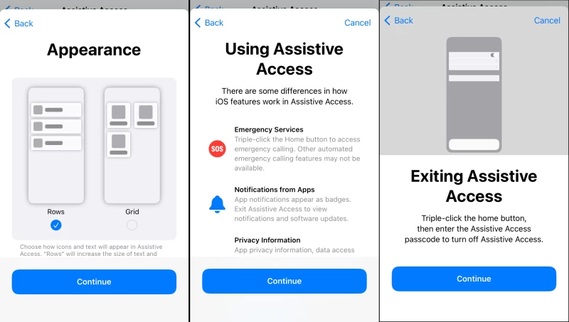 iPhone 輔助使用截圖