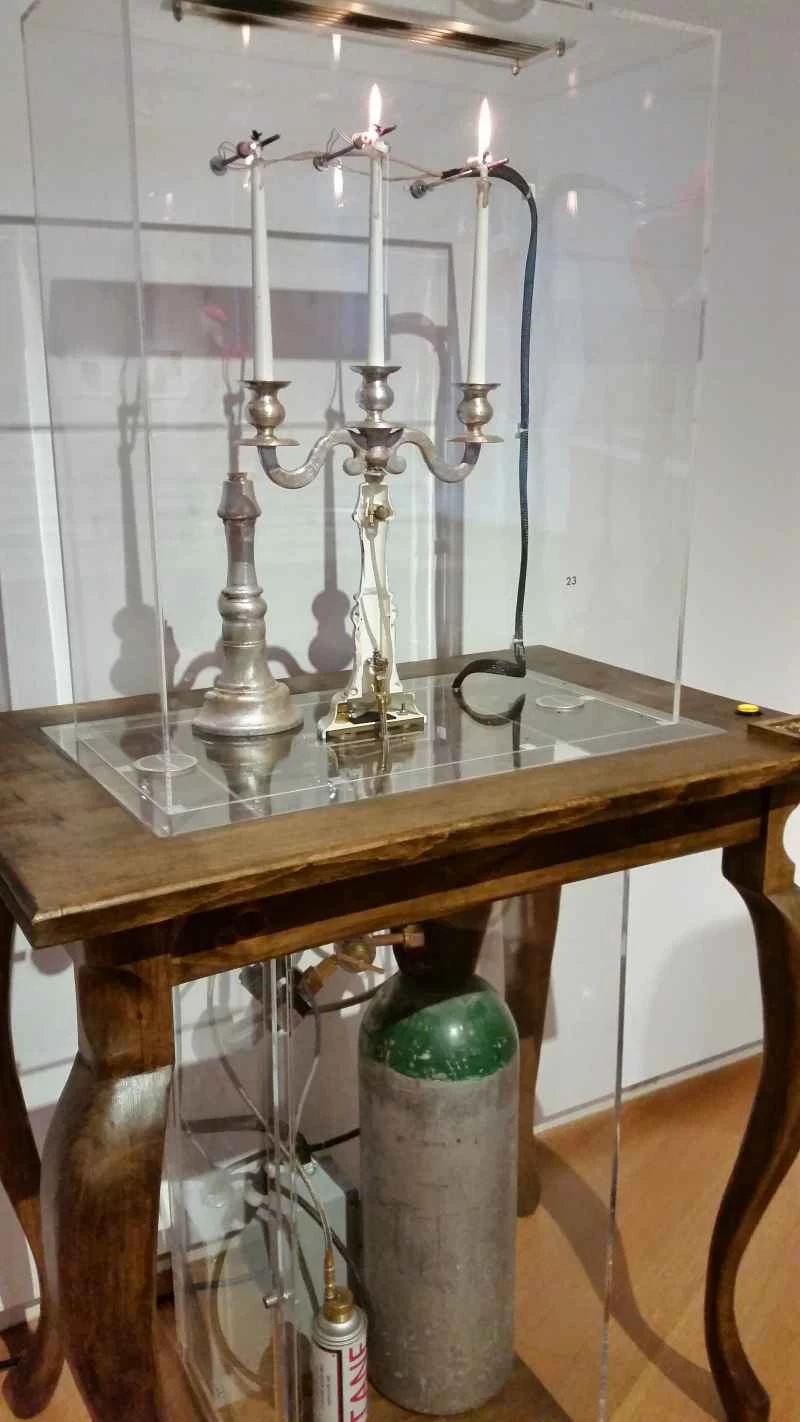 玻璃動物園燭台