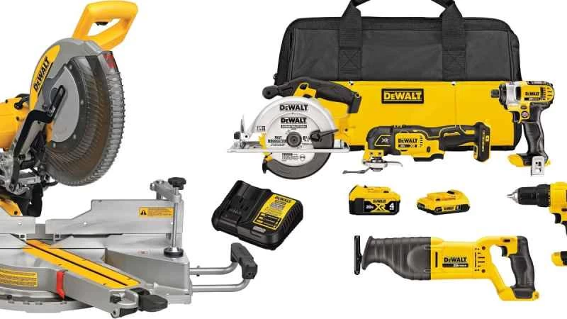 亞馬遜春季大促銷期間，DeWalt電動工具的價格降至歷史最低。