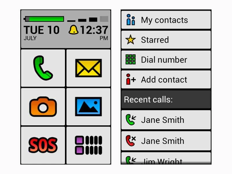 BIG Launcher 是一款適用於 Android 系統的應用程序,具有簡潔的手機介面。