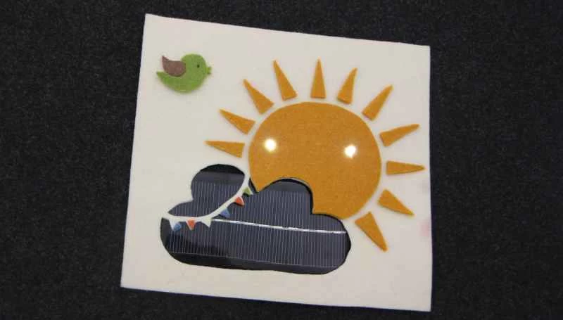 毛氈縫製太陽項目