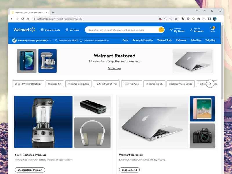 在沃爾瑪瀏覽二手手機恢復