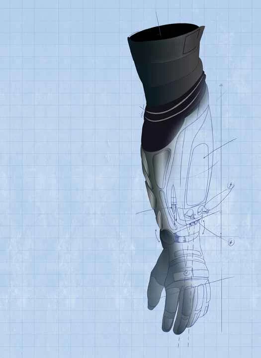 工作原理:裝甲手套