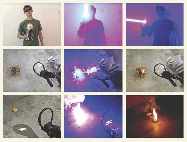 40瓦雷射霰彈槍