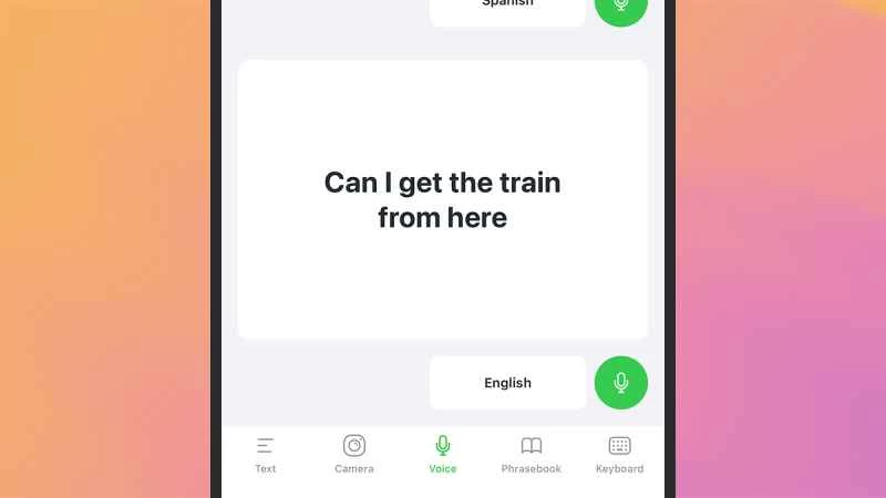 iTranslate 的截圖