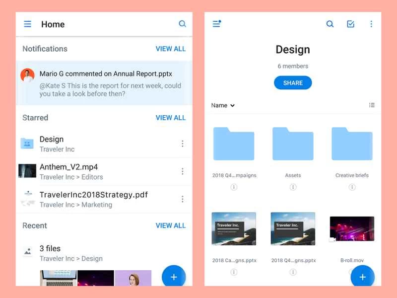 Dropbox 安卓應用