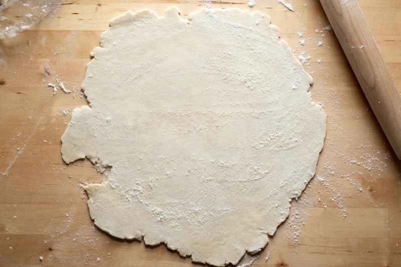 捲好的派皮