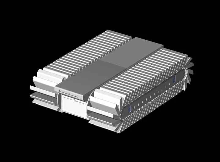 海灘風暴渲染圖