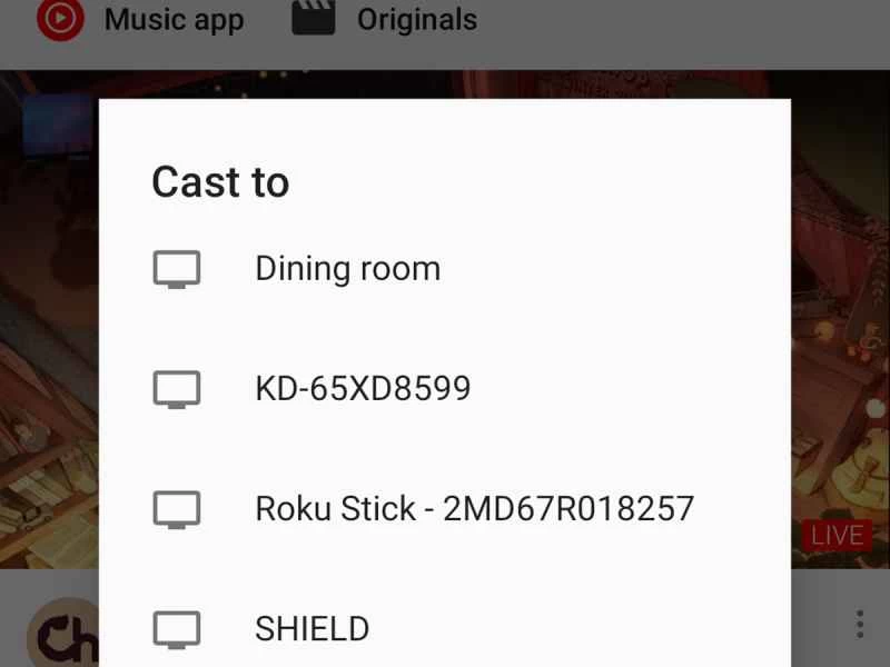 Chromecast 應用程式